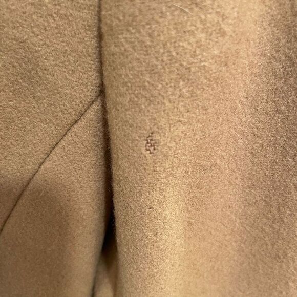 J Crew Peacoat Womens S Double Breasted Camel  Military Strucured Gorpcore - Picture 8 of 9